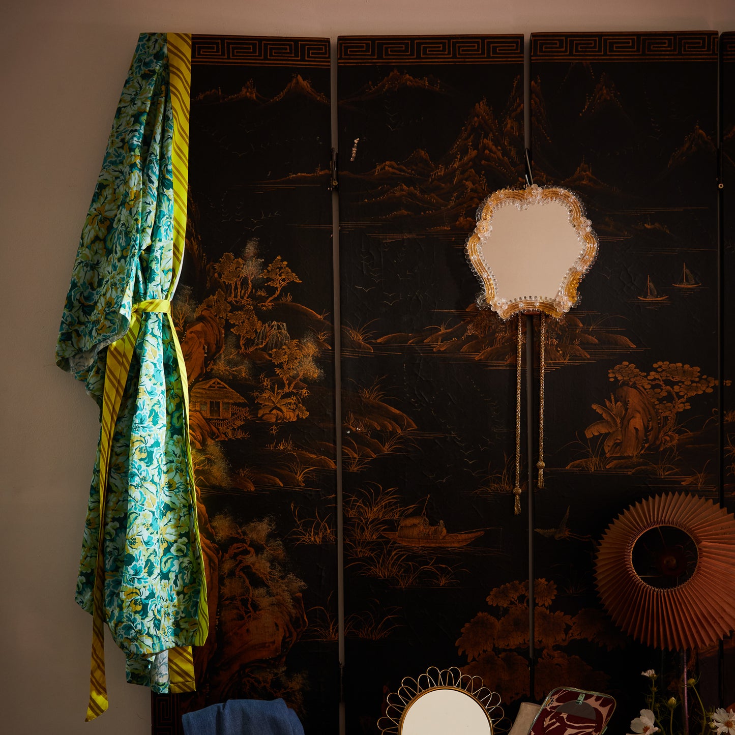 Demi Silk Robe