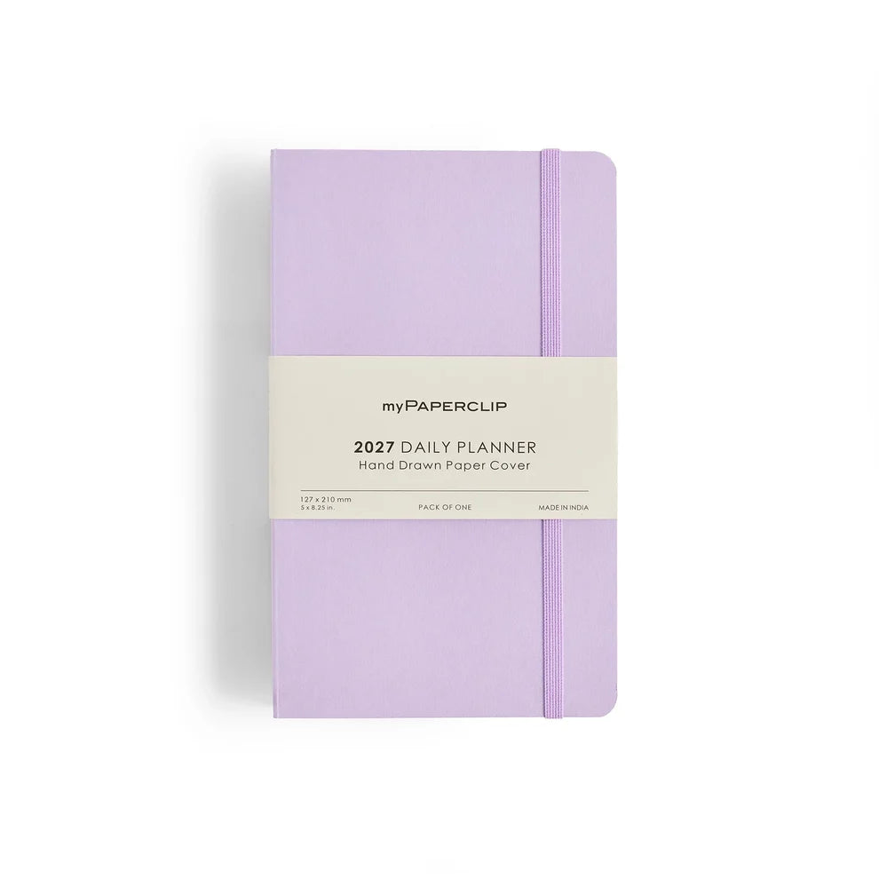 2027 Daily Planner (Soft Cover) M1 Lilac