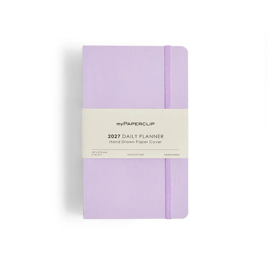 2027 Daily Planner (Soft Cover) M1 Lilac