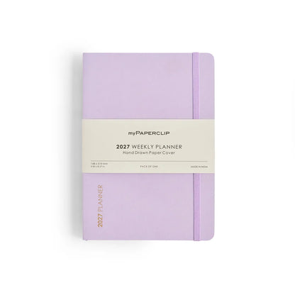 2027 Weekly Planner (Soft Cover) Lilac