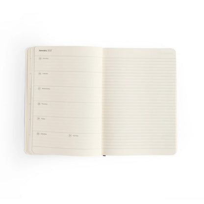 2027 Weekly Planner (Soft Cover) M2 Green