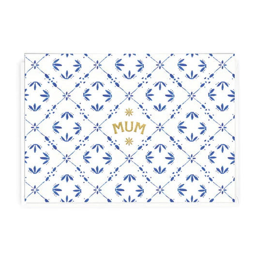 Mum Amalfi Tile Card