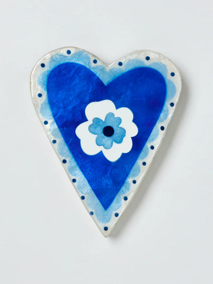 Poppy Blue Heart