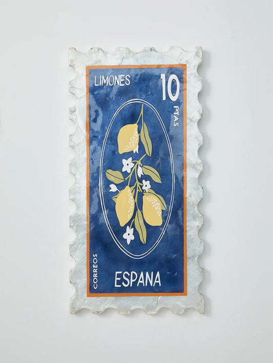 Fiesta Limones Stamp Wall Art