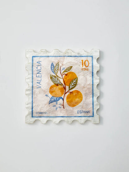 Valencia Stamp Wall Art