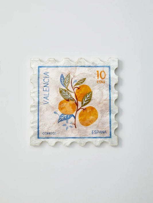 Valencia Stamp Wall Art