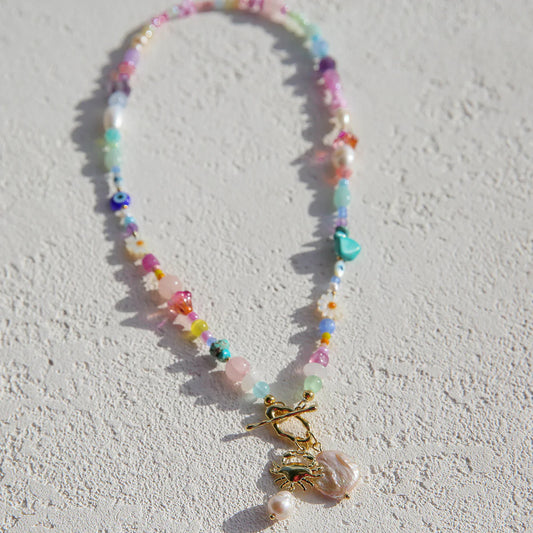 Rainbow Fob Necklace