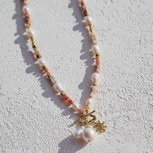 Agate Fob Necklace