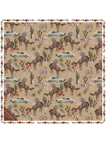 No Man's Land Cotton Bandana 65x65