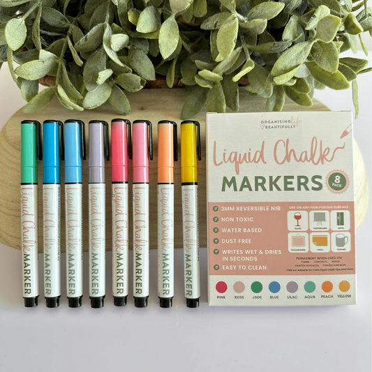Liquid Chalk Markers - 8 pack
