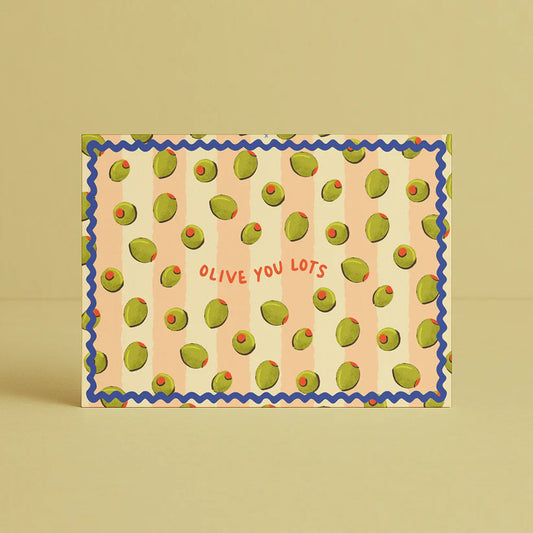 Olive You Lots Card