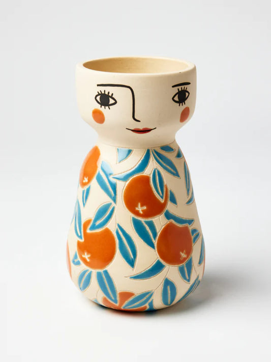 Orangina Vase
