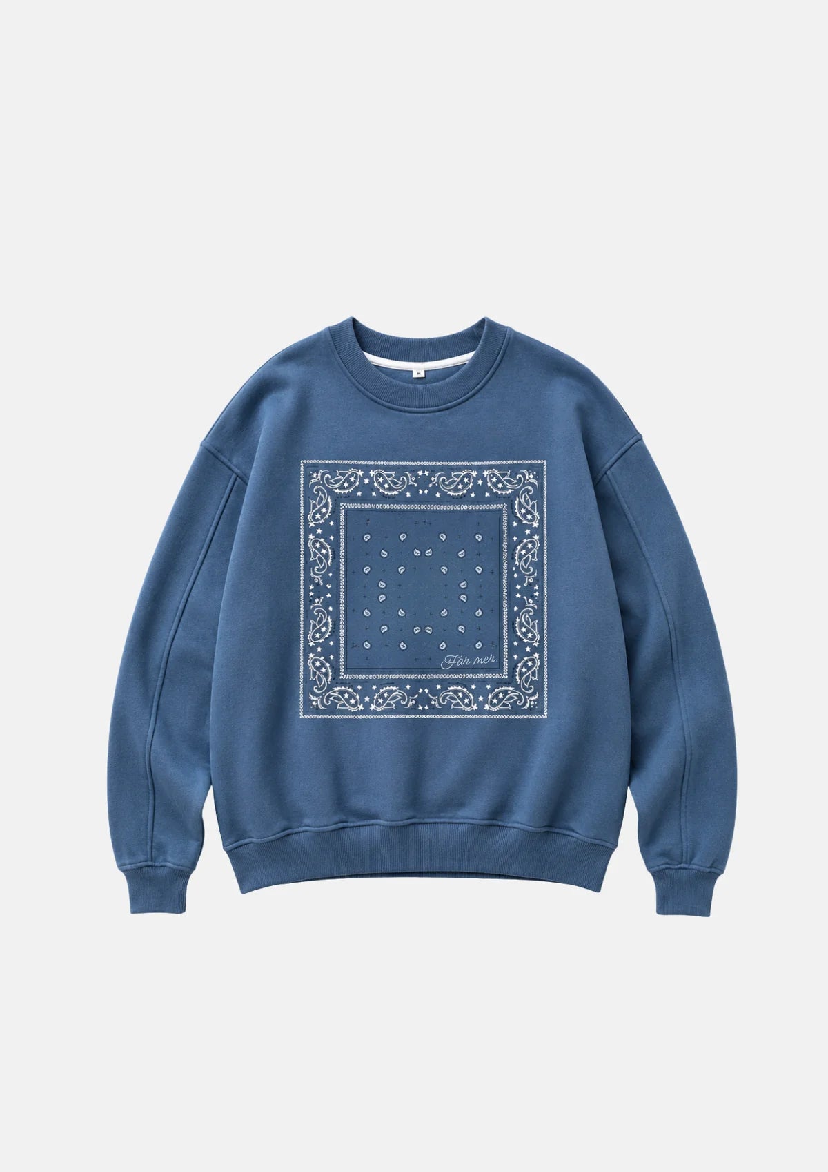 Paisley Fleece Pullover