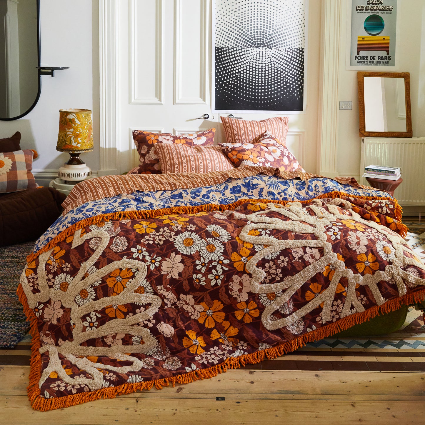 Benita Tufted Bedcover