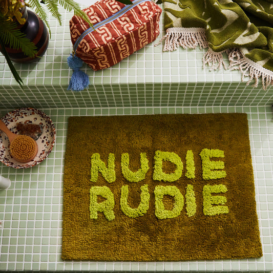 Tula Nudie Bath Mat Mini Artichoke