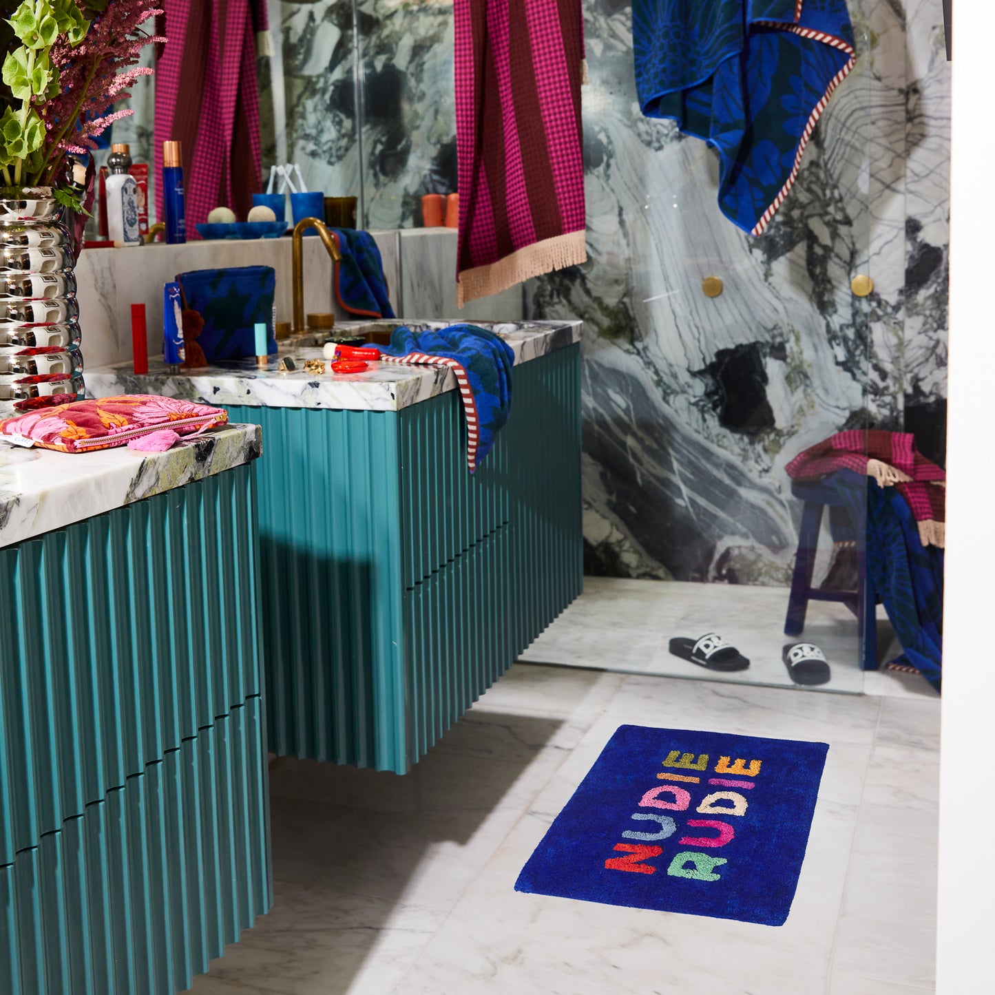 Tula Nudie Bath Mat Mini Lapis