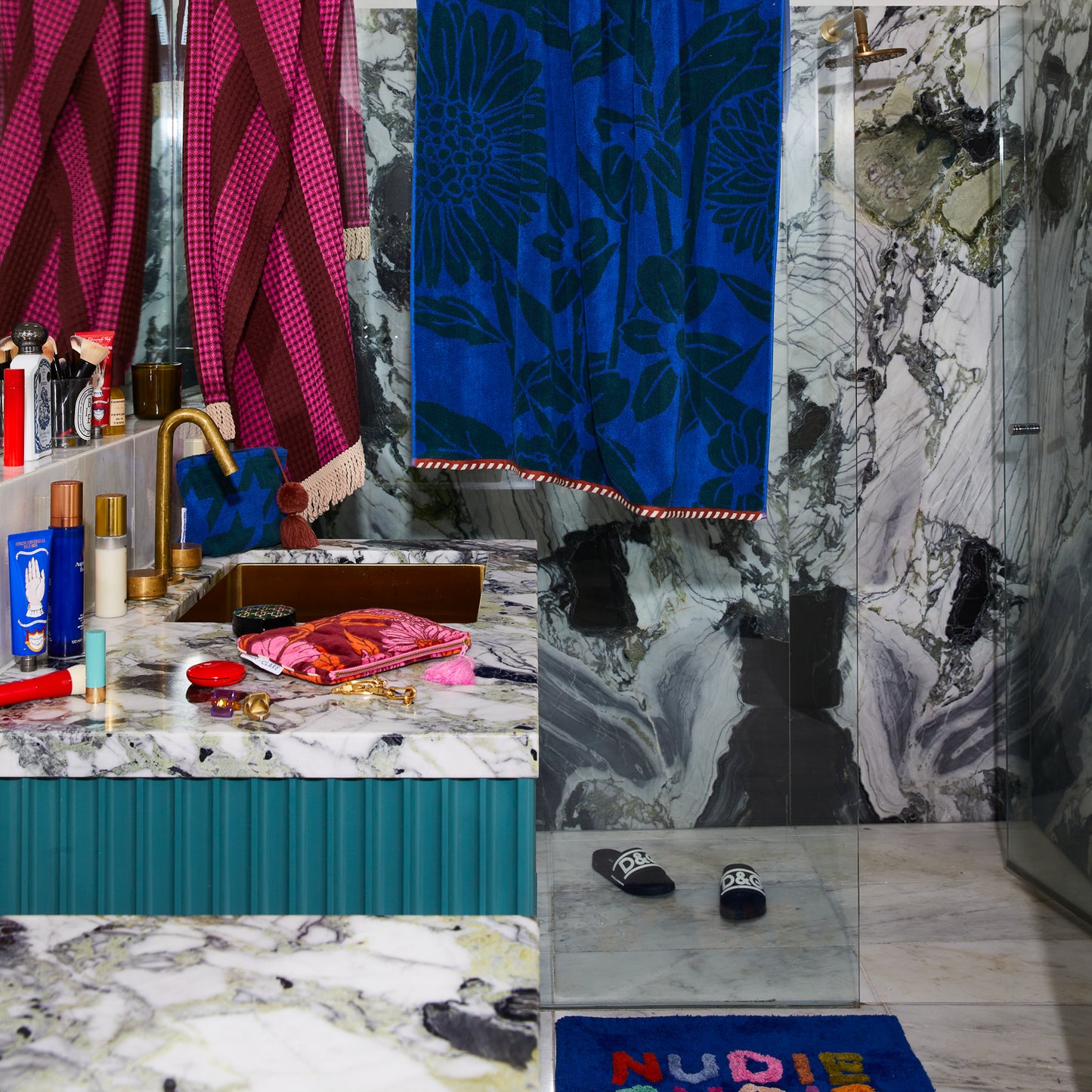 Tula Nudie Bath Mat Mini Lapis