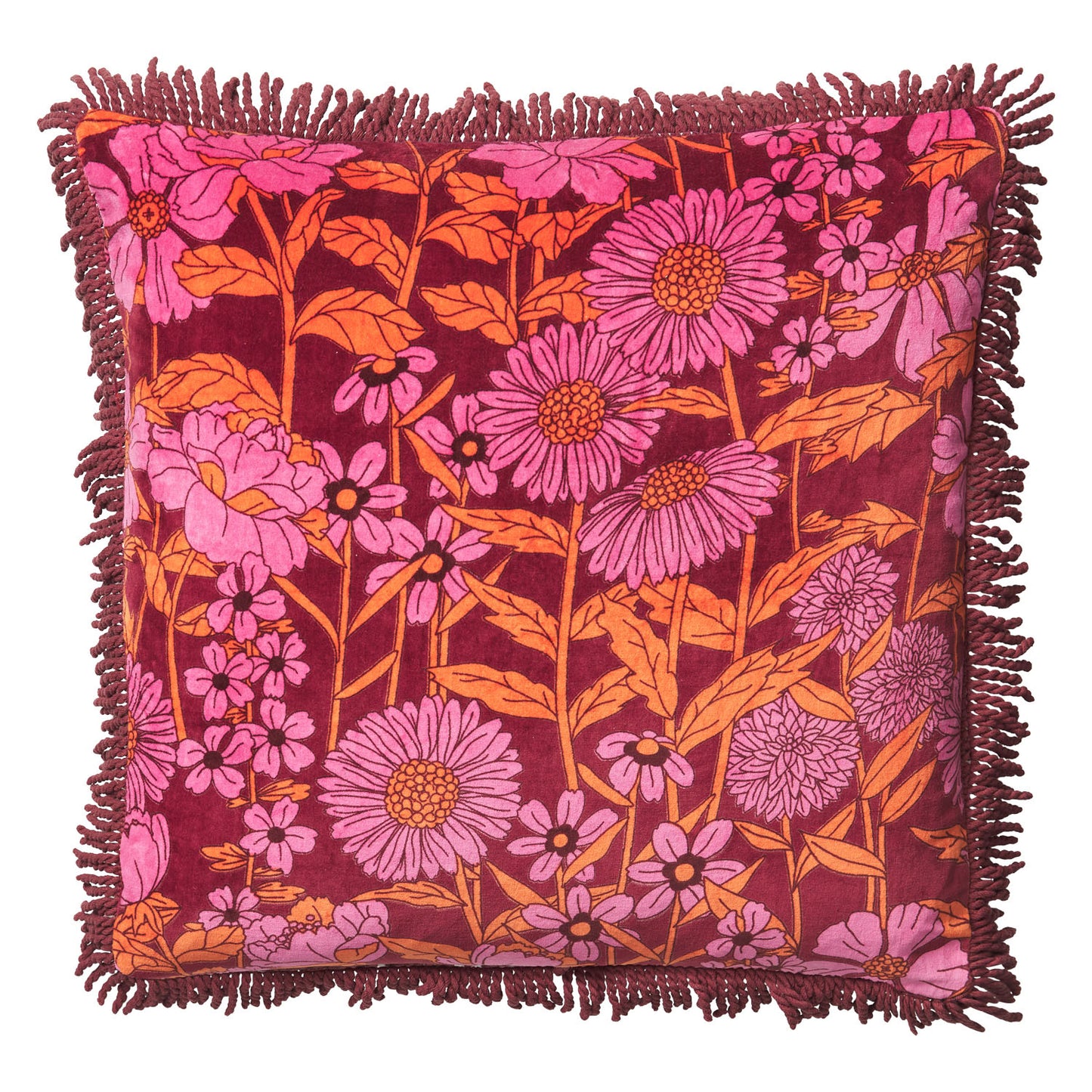 Bernanda Velvet Cushion Port