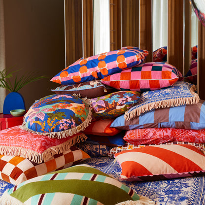 Alexa Print Cushion - Cosmos