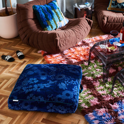 Bernanda Velvet Floor Cushion