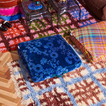 Bernanda Velvet Floor Cushion