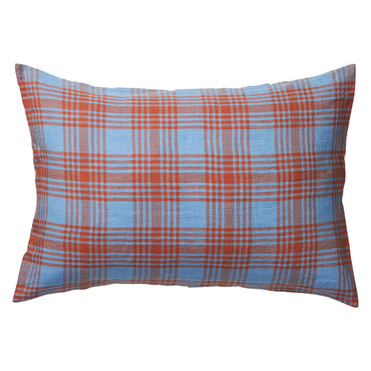 Pello Linen Pillowcase Set of 2 Bluejay