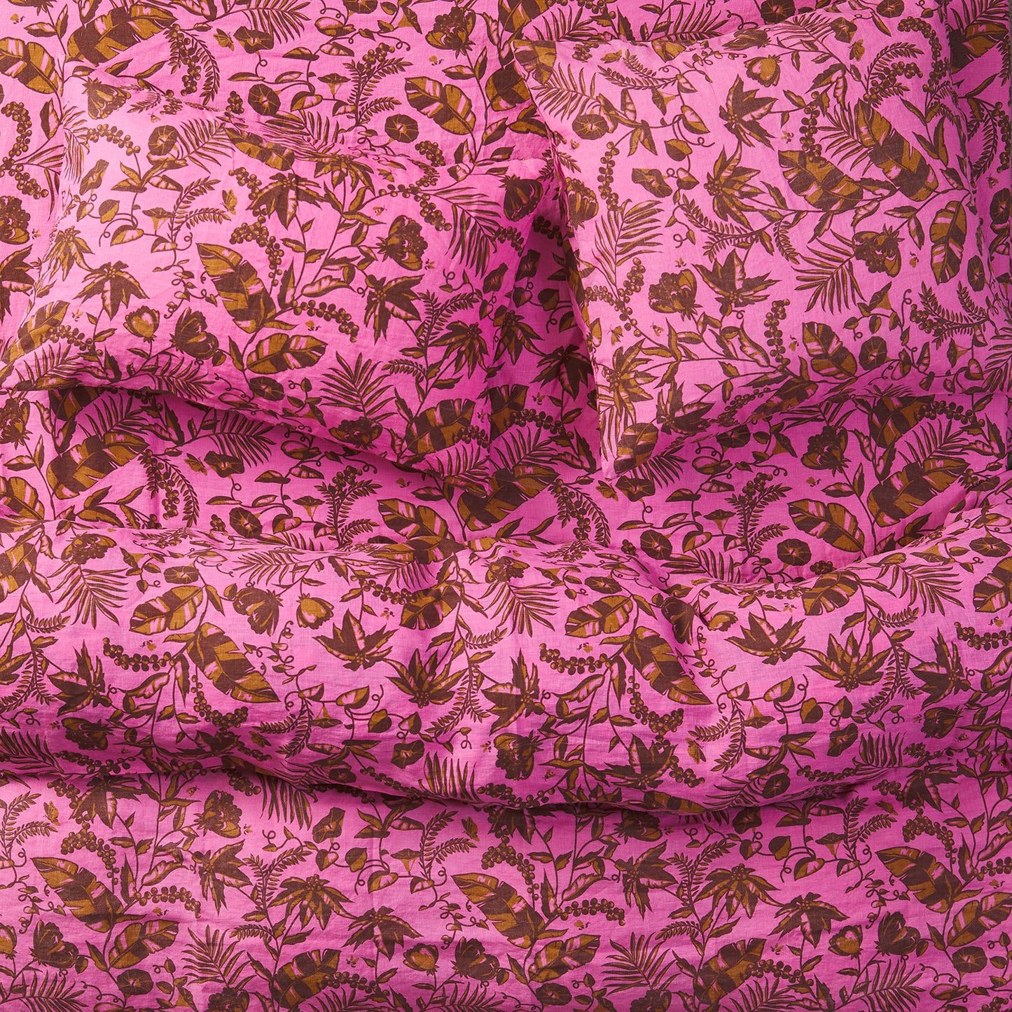 Safia Linen Pillowcase Tiramisu Set of 2
