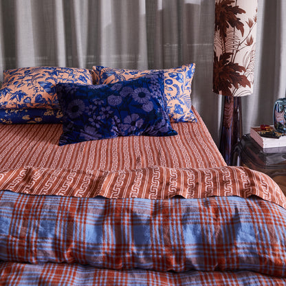 Bernanda Velvet Pillowcase - Lapis