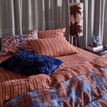 Bernanda Velvet Pillowcase - Lapis