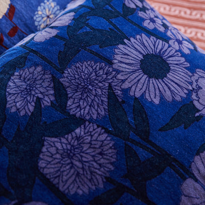 Bernanda Velvet Pillowcase - Lapis
