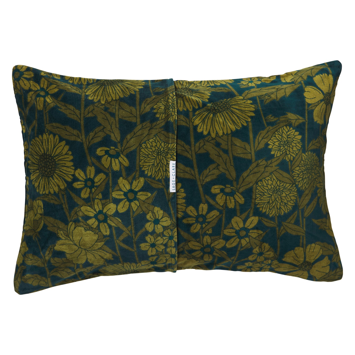 Bernanda Velvet Pillowcase Peacock