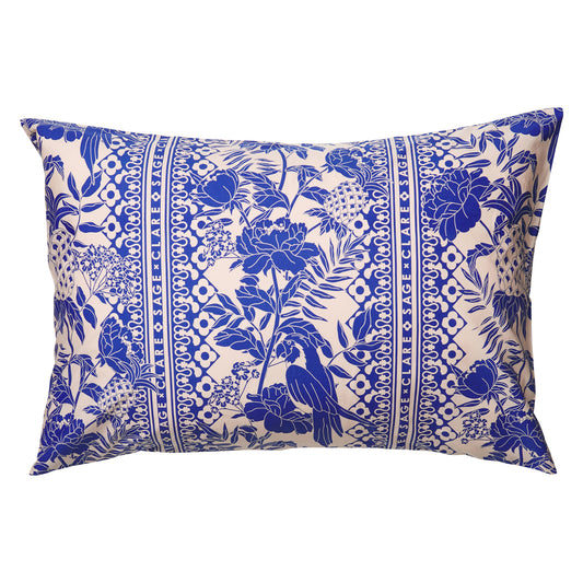 Alexa Cotton Pillowcase Set of 2 - Lapis