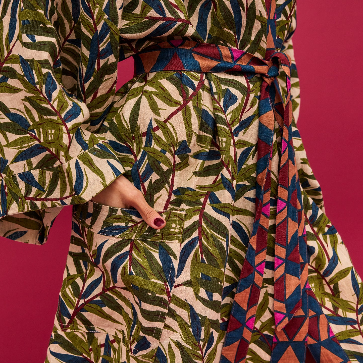 Verita Linen Robe