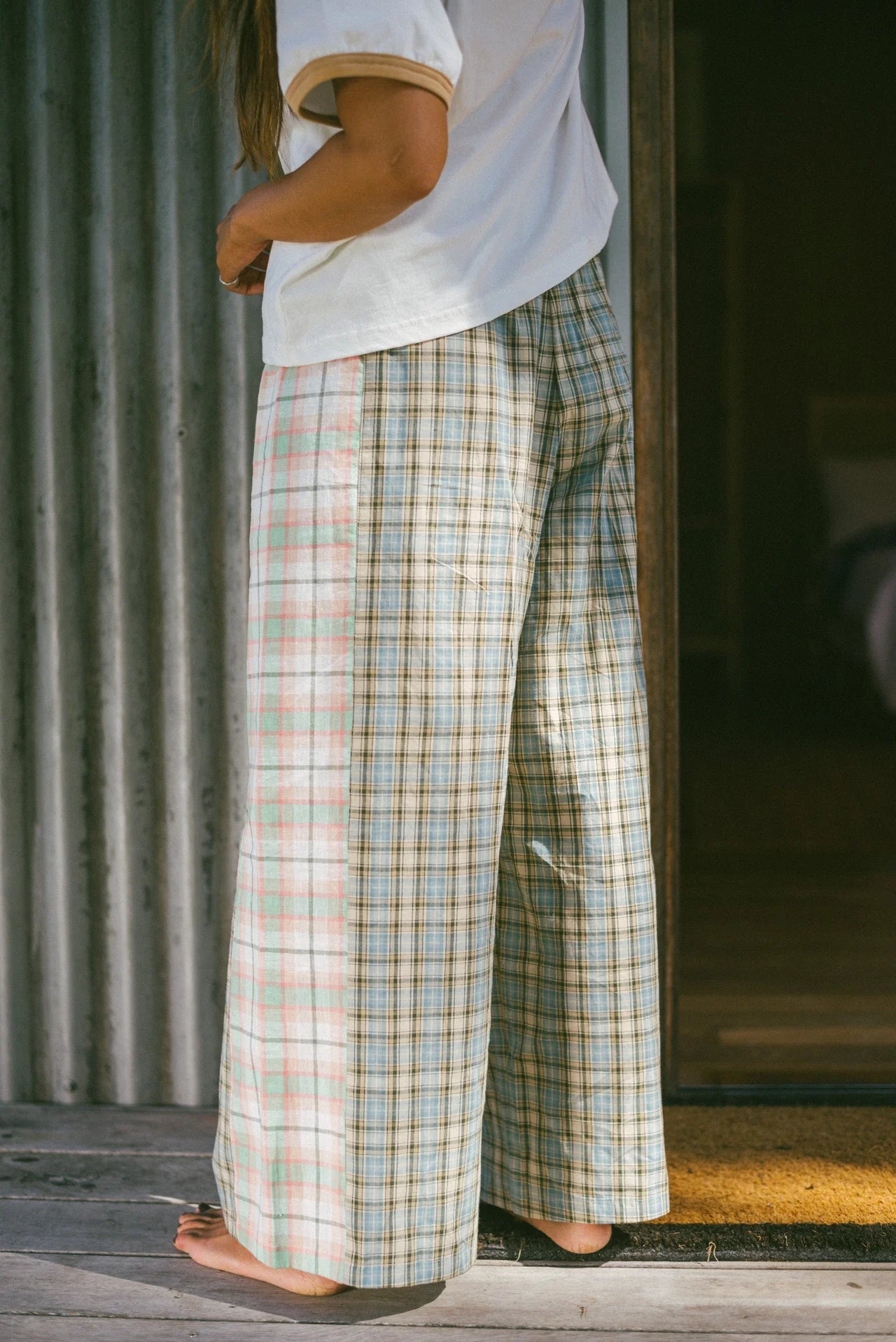 Patchwork Pant ~ Cottage Plaid