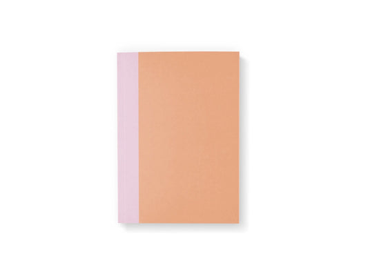 Peach + Lilac Lined B6 Notebook