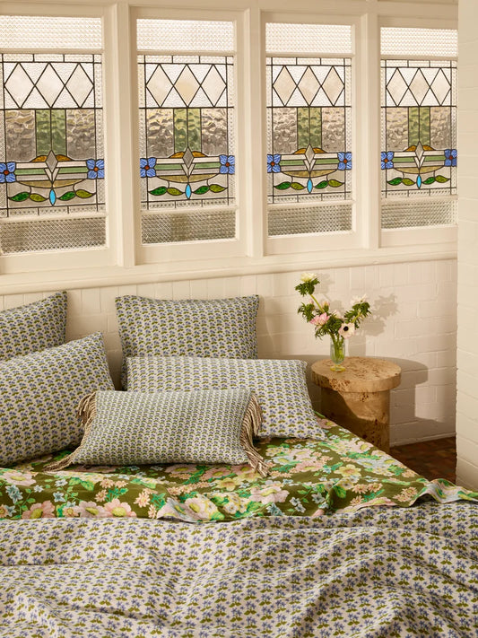 Petit Madeline Blue Standard Pillowcase (set of 2)