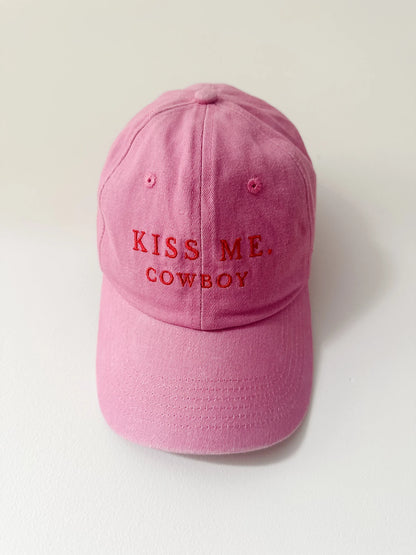 Kiss Me Cowboy Cap