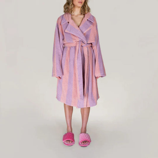 Bloom Stripe Robe