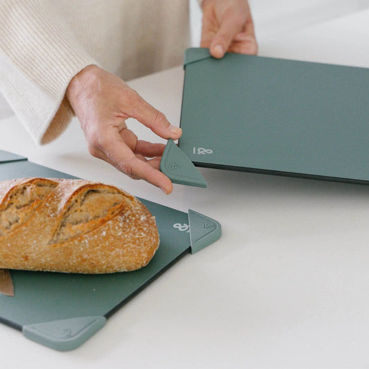 Silicone Anti-slip Chopping Board Corners ~ Eucalyptus