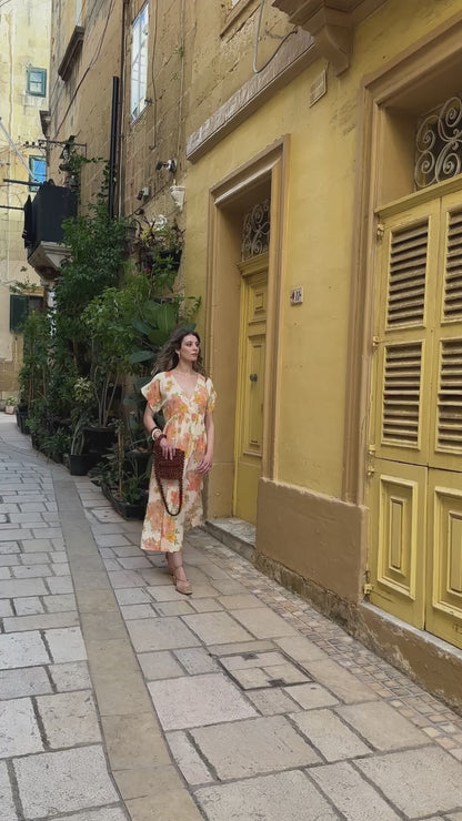 Juliette Dolman Sleeve Maxi Dress