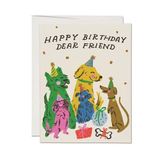 Puppy Party Card