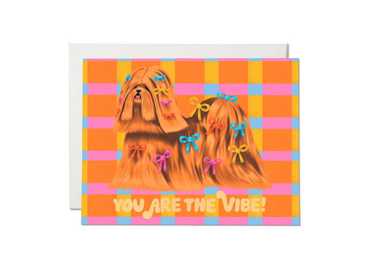 Puppy Vibe Card