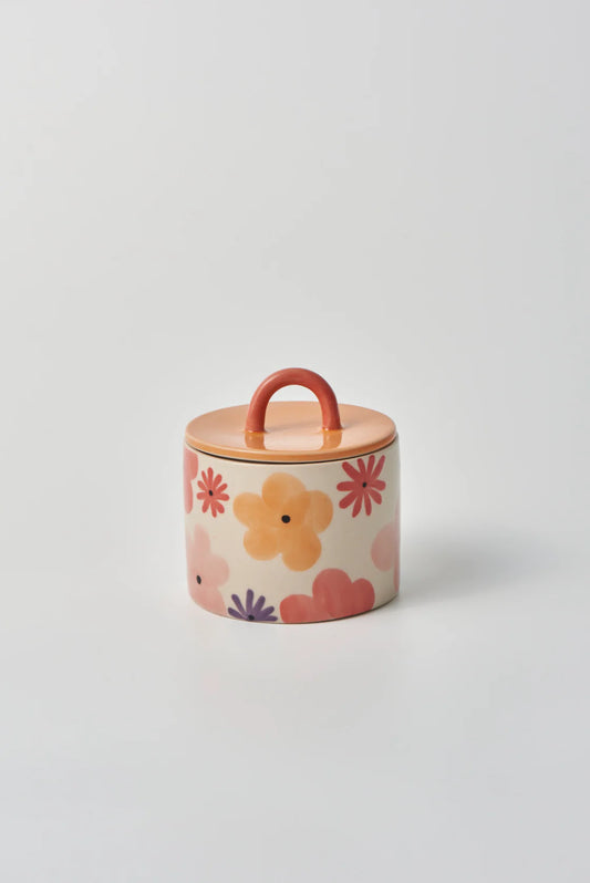 Ditsy Sugar Bowl Pink
