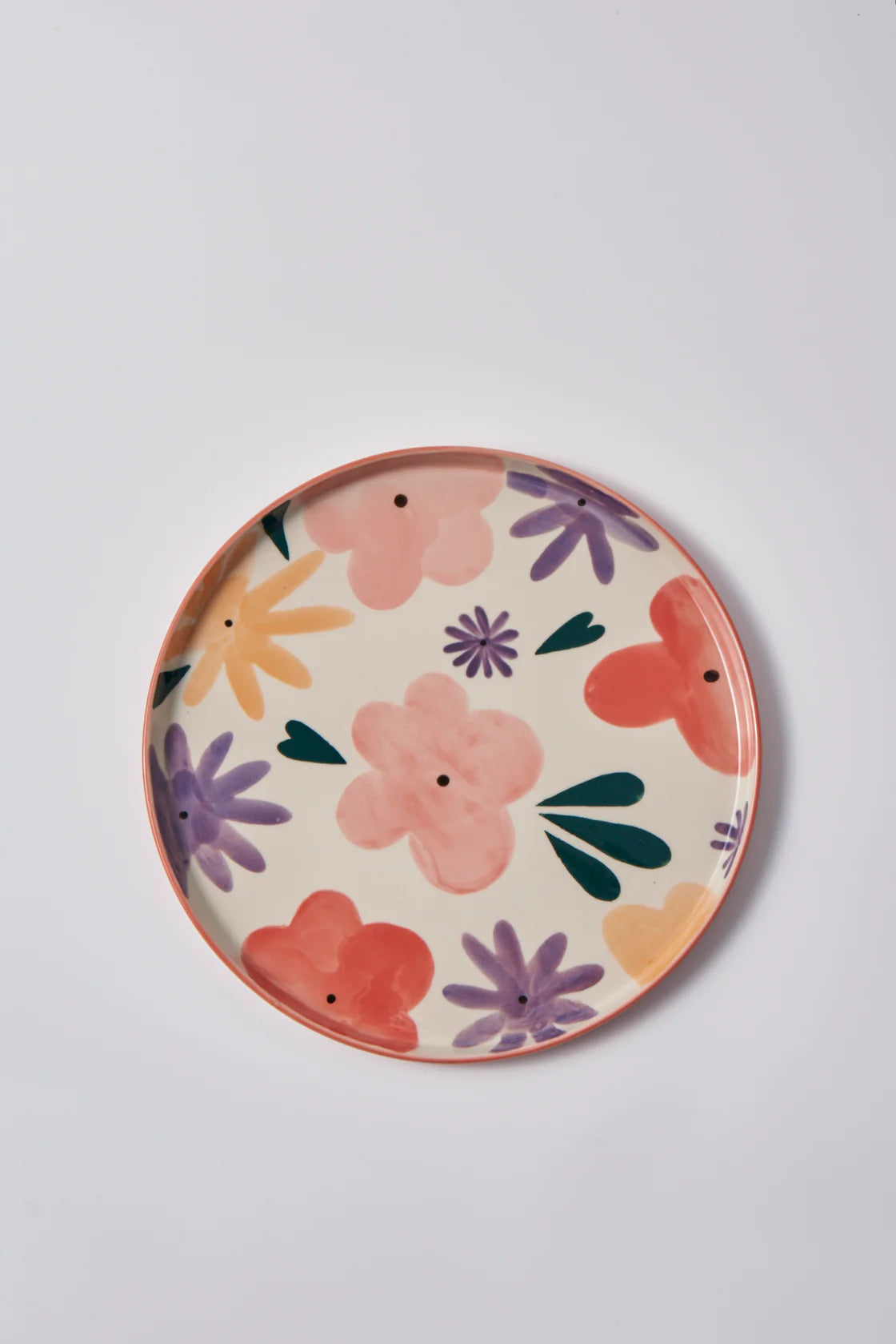 Ditsy Platter Pink