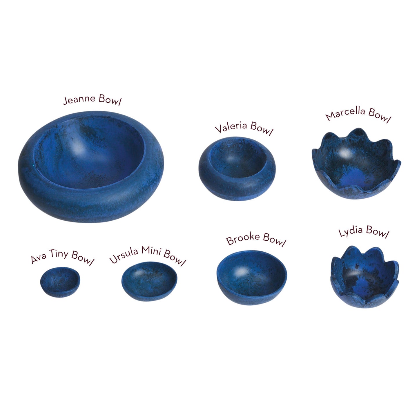 Valeria Bowl ~ Azure