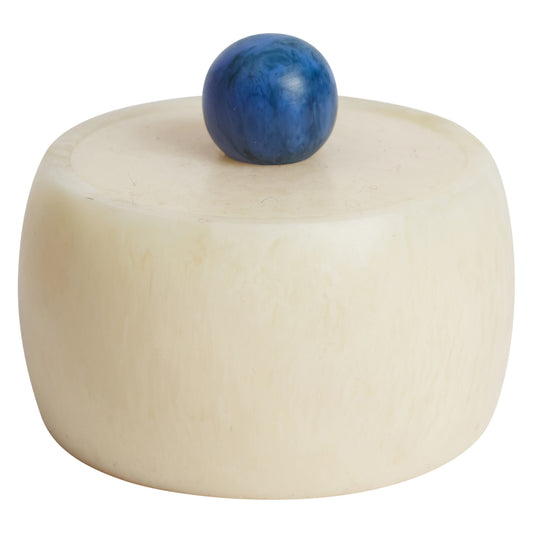 Hazel Canister ~ Pearl + Azure