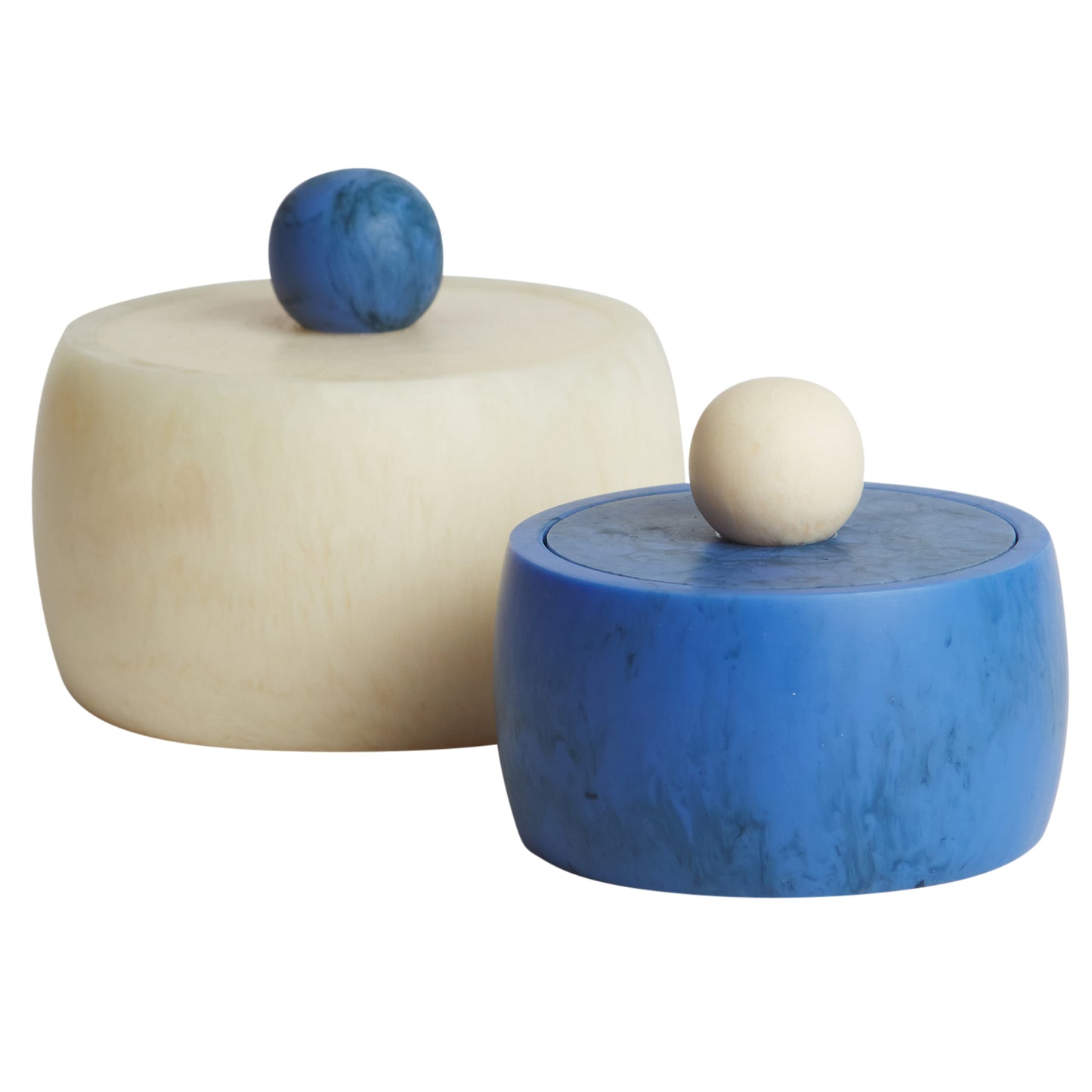 Hazel Canister ~ Pearl + Azure