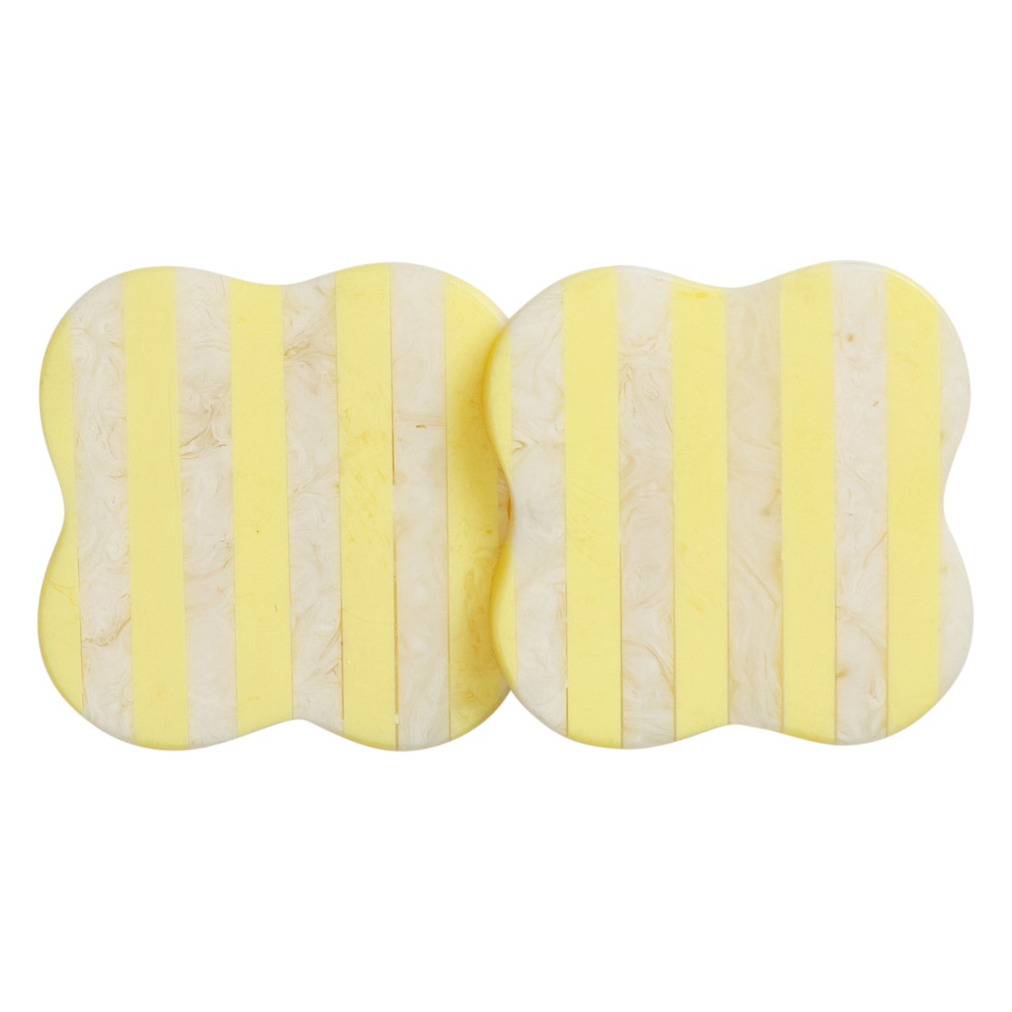 Noellyn Resin Coasters - Set of 2 - Aspen Gold