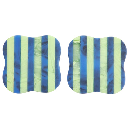 Noellyn Resin Coasters - Set of 2 - Azure