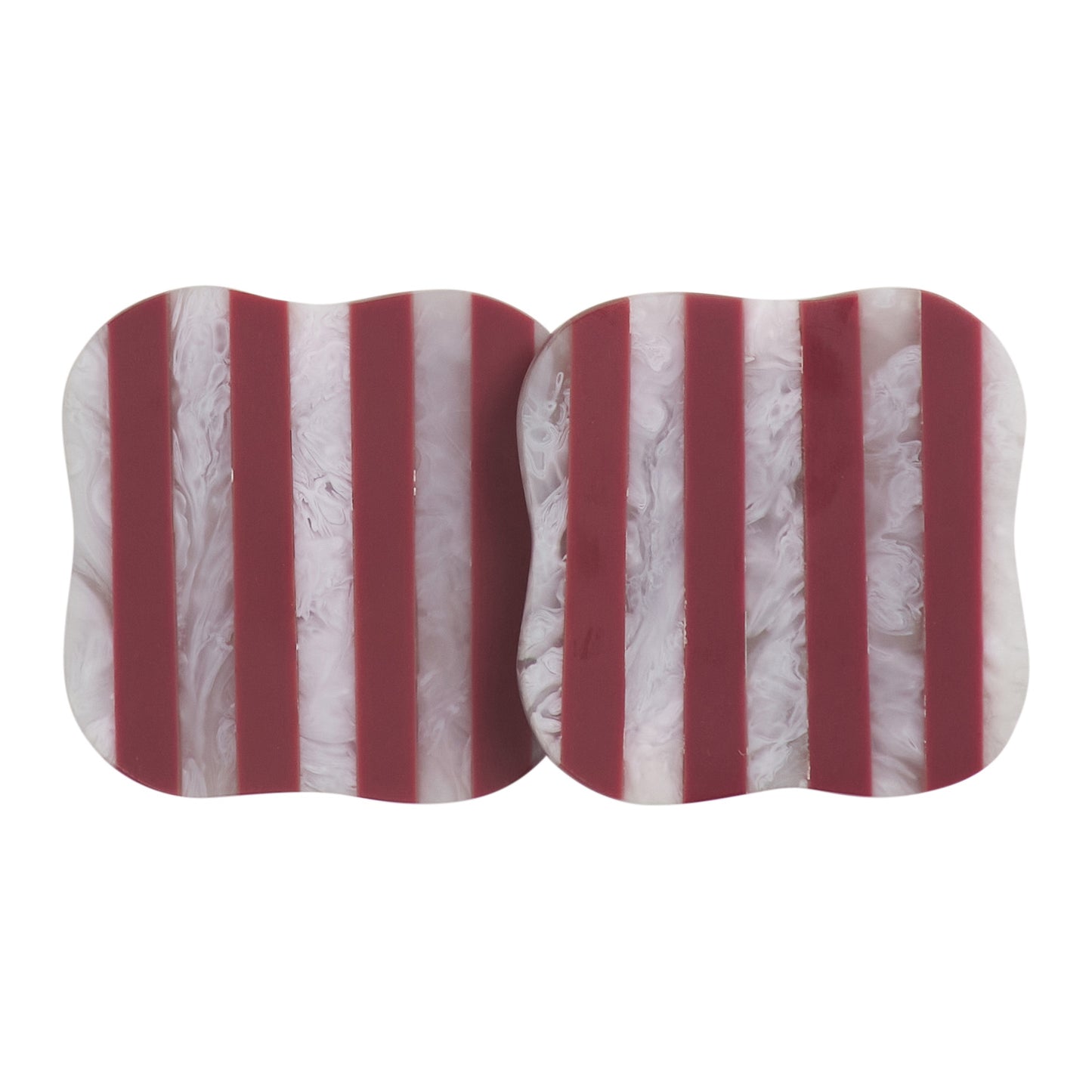 Noellyn Resin Coasters - Set of 2 - Lilac
